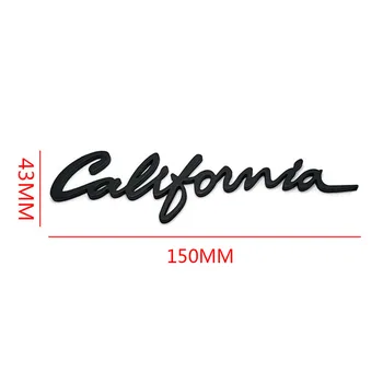 Kalifornijos Ženklelis Emblema LettersTrunk Logotipas Ženklas Lipdukas, Skirtas 