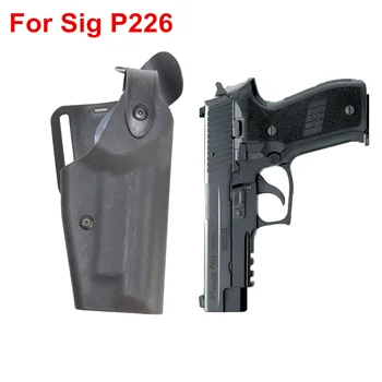 Karinių ginklų dėklo už Sig Sauer P226 220 228 Diržo Juosmens Ginklą Dėklas atveju Medžioklės Ginklų Aksesuarai Airsoft pistoletas dėklas krepšys