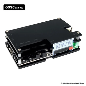 Klasikinės Juodos spalvos 0.85 a OSSC atviro kodo Nuskaitymo Konverteris HDMI Konverteris Komplektas Retro Žaidimų Konsolės
