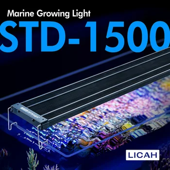 LICAH Jūrų Akvariumas LED ŠVIESOS STD-1500
