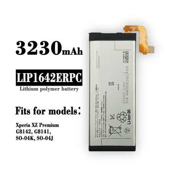 LIP1642ERPC Originalios Telefonų Baterijos SONY Xperia XZ Premium G8142 XZP G8142 G8141 TAIGI-04K TAIP 04J Pakeisti Ličio Naujas Bateria