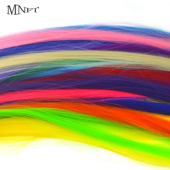 MNFT 3PCS Mišrios Spalvos Skristi Susiejimas Medžiagų Pluošto Sintetiniai plaukų Pluoštai