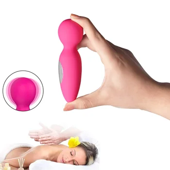 Mini Size 10 Rūšių Klitorio Vibratoriai USB Įkrauti Magic Wand AV Vibratorius Massager Sekso Sveikatingumo Erotinis Sekso Žaislai Moterims Suaugusiųjų