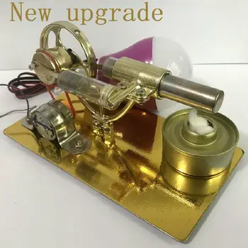Mini Stirlingo variklio Išorės degimo variklis ir Mikro-generatorius gimtadienio dovana, Garo variklio modelis, Mokslo ir švietimo žaislai