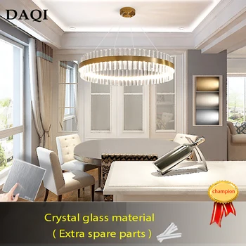 Modernus apšvietimas LED Kristalų lempos, miegamojo kambarį lubų šviestuvo lempos viešbutis kristalų liustra butas auksinėje