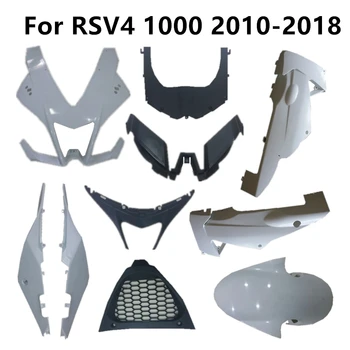Motociklo Komponentų Paketą, Kairėn, Dešinėn, Cowling Lauktuvės ABS Injekcijos RSV4 2010-2012-2015-2018 Unpainted Plastikinės Dalys