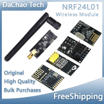 NRF24L01+ 2.4 G Bevielio Duomenų Perdavimo Modulis 2.4 GHz NRF24L01 Versijos NRF24L01+MA+LNA 1000 Metrų Arduino