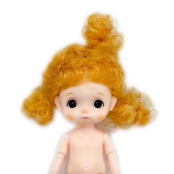 Naujas 16cm Lėlės Mini 1/8 BJD Kūdikių 13 Kilnojamojo Sujungta Kūno Nuogų Moterų Mergina Mados Lėlės Žaislas, Skirtas Gimtadienio Dovana