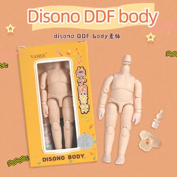 Naujas DDF kūno Ob11 lėlės kūno Mini bendras kūno TGS molio galva BJD kūno 11/12bjd lėlės kūno Žaislas priedų pakeitimo ranka