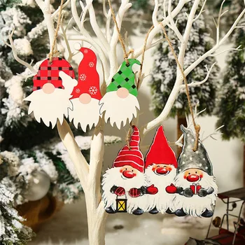 Naujas Kalėdų Prekių Kūrybos Spausdinimas Miško Vyras Lėlės Namas Skaičius Pakabukas Rekvizitai Kalėdų Dekoracijas Namų 2022 Navidad