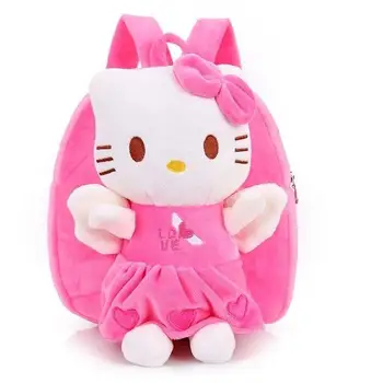 Naujas Mielas Hello Kitty Pliušinis Kuprinė Animacinių Filmų Pliušinis Minkštas Krepšys Iškamšos Plushie Mergina Kuprinė Pečių Maišą Gimtadienio Dovanos Žaislas