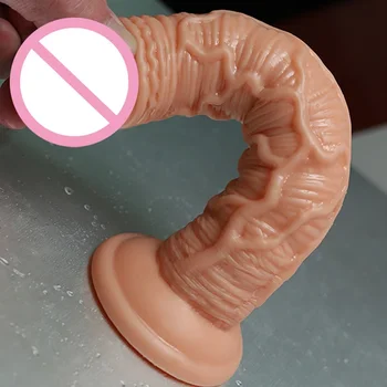 Naujas Tikroviškas Dildo Super Minkštas Lesbiečių Strapon Didelis Dildo Realus Mažas Netikras Penis Penis Analinis Kaištis Suaugusiųjų Sekso Žaislai