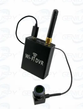 Nešiojamas Baterija 1080P Mini Wifi DVR Kamera Rinkiniai 1CH CCTV DVR Dėl vif HAINAUT DVR P2P Vaizdo Garso DVR Recorder TF Kortelės Lizdas