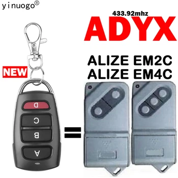 Nuotolinio Valdymo ADYX Garažo Durų Atidarytuvas 433.92 mhz Fiksuotojo Kodas 4 Mygtukai Aukštos Kokybės ADYX ALIZE EM2C EM4C Vartų Nuotolinio Valdymo