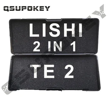 QSUPOKEY 1PCS Lishi TE2 2-in-1 Gainsborough TESA Spynos