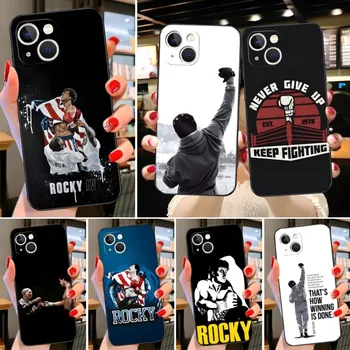 Rocky Balboa Telefono dėklas Funda Iphone 13Pro 12 11 Pro Max Xr X Xs Mini Pro Max 6 6s 8 7 Plius Dizainas Dangtis