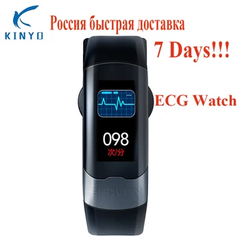 SPOVAN smart žiūrėti EKG PPG HRV kraujo spaudimas žiūrėti apyrankę sporto skaitmeninis fitneso smart juosta smartwatch rusija greitas pristatymas