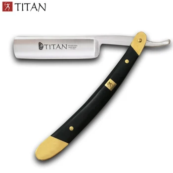 Titan straight razor kirpykla skustuvai už barzdos vyrų skutimosi peiliu vyriški saugos skustuvai skustuvas
