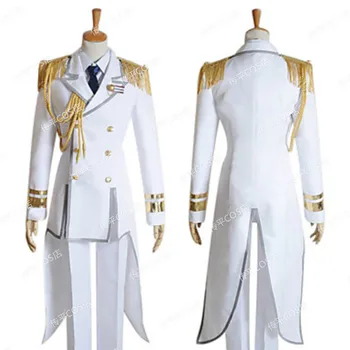 Uta no Prince-sama Lėktuvo Kapitonas Uniformas Cosplay Kostiumas Pilnas Komplektas Pritaikyti bet kokio dydžio