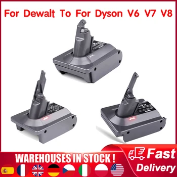 Už Dyson V6 V7 V8 Baterija, Adapteris, Dewalt 20V Ličio Baterija Konvertuoti Į Dyson V6 V7 V8