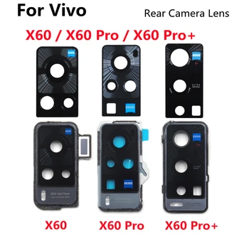 Už vivo X60 Pro+ Atgal Galinio vaizdo Kamera, Stiklo Objektyvo Dangtelis Vivo X60 Pro X60 Pro Plus Galinio vaizdo Kameros Objektyvas Rėmo Laikiklis