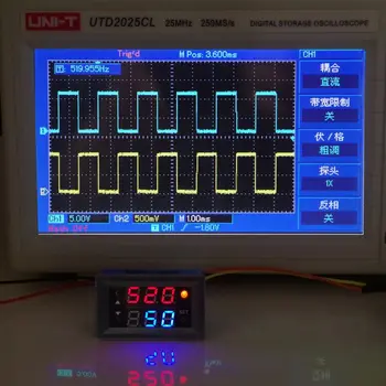 Vieno Signalo Generatorius PWM Impulso Dažnį, darbo Ciklas Reguliuojamas Modulio 1Hz-160Khz