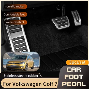Volkswagen VW Golf 7 MK7 2013 m. 2014 m. 2015 m. 2016 m. 2017 m. 2018 m. 2019 m. 2020 m., Automobilių Stabdžių PedalStainless Plieno Akceleratoriaus neslidus Pedalas