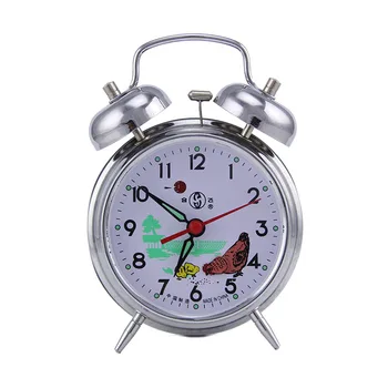 Vėjo Kvarcinis Laikrodis-Žadintuvas Varinė Šerdis Retro Senas Metalas Garsiai Žymiklį vienpusis Paprasta Šiuolaikinės Miega Laikrodis