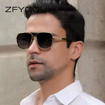ZFYCOL Prekės ženklo Dizainas 2023 Nauji Akiniai nuo saulės Vyrai Moterys Mados Rėmo Žvejybos Vairavimo Saulės akiniai Vyrų Akiniai Oculos De Sol ZF0017
