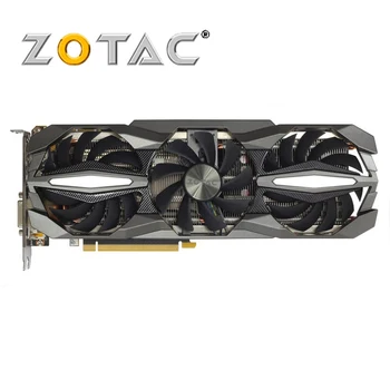 ZOTAC GeForce GTX 1070Ti-8GD5 Plius Grafika Kortelės GTX1070ti 8GB GTX 1070 8G TI Už nVIDIA Vaizdo plokštė 8008MHz 1607/1683MHz Panaudota