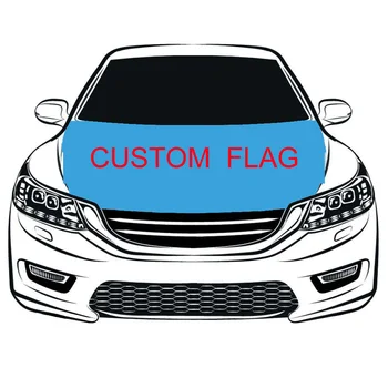 individualizuotos automobilių dangtis vėliava