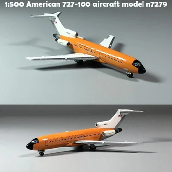 retas 1:500 Amerikos 727-100 orlaivio modelis n7279 Lydinio kolekcijos modelis