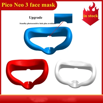 už Pico Neo 3 Veido Kaukė Vr išmanųjį Įrenginį Reikmenys Pico Neo 3 Silikono Padengti Prakaito Akių Kaukė Apsaugos Atveju